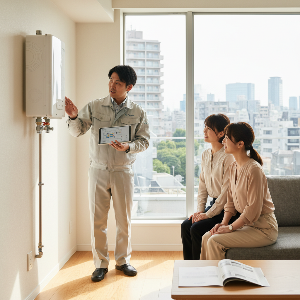 給湯器交換の東京でおすすめの専門業者に関する画像