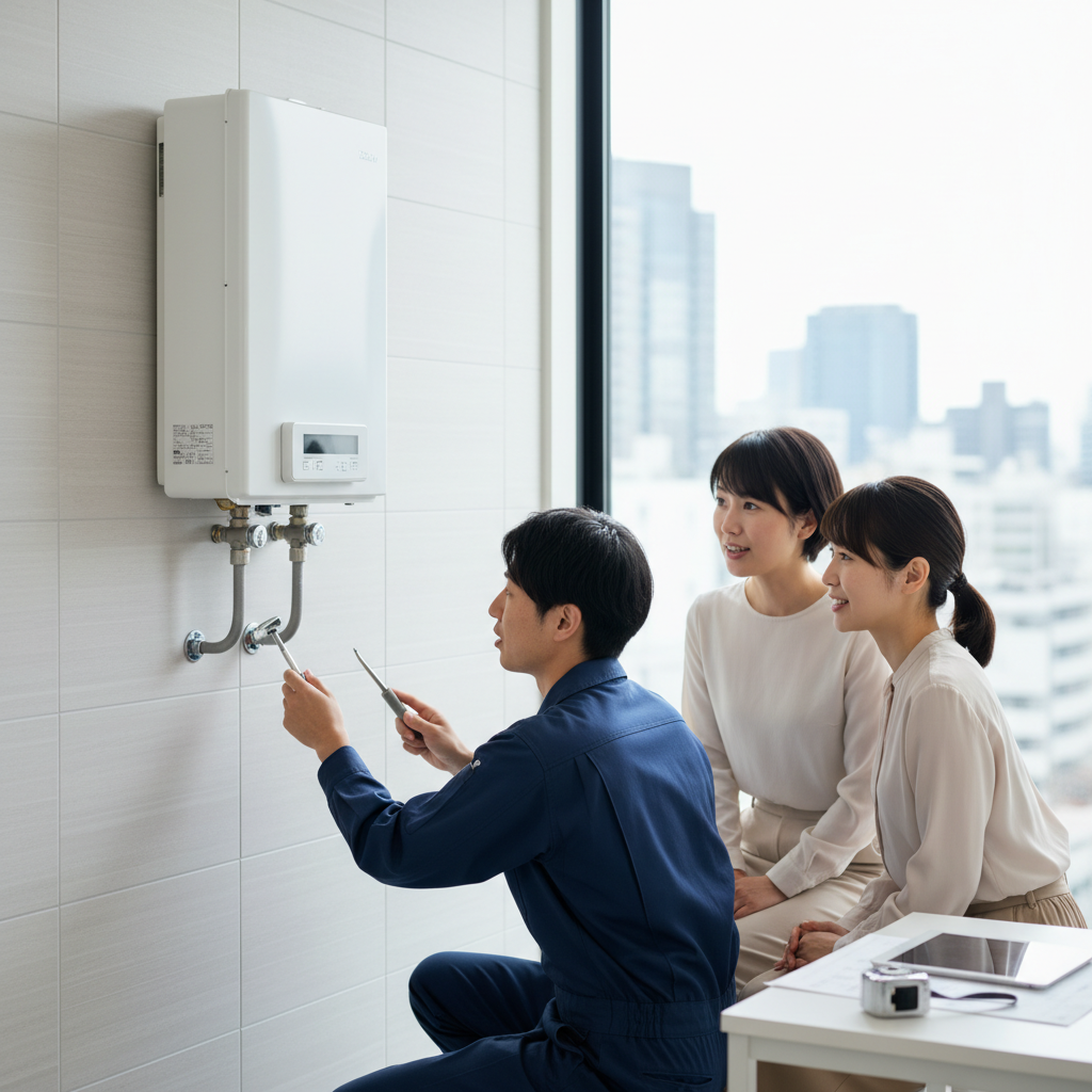 給湯器の取り替え費用の目安はいくら？に関する画像