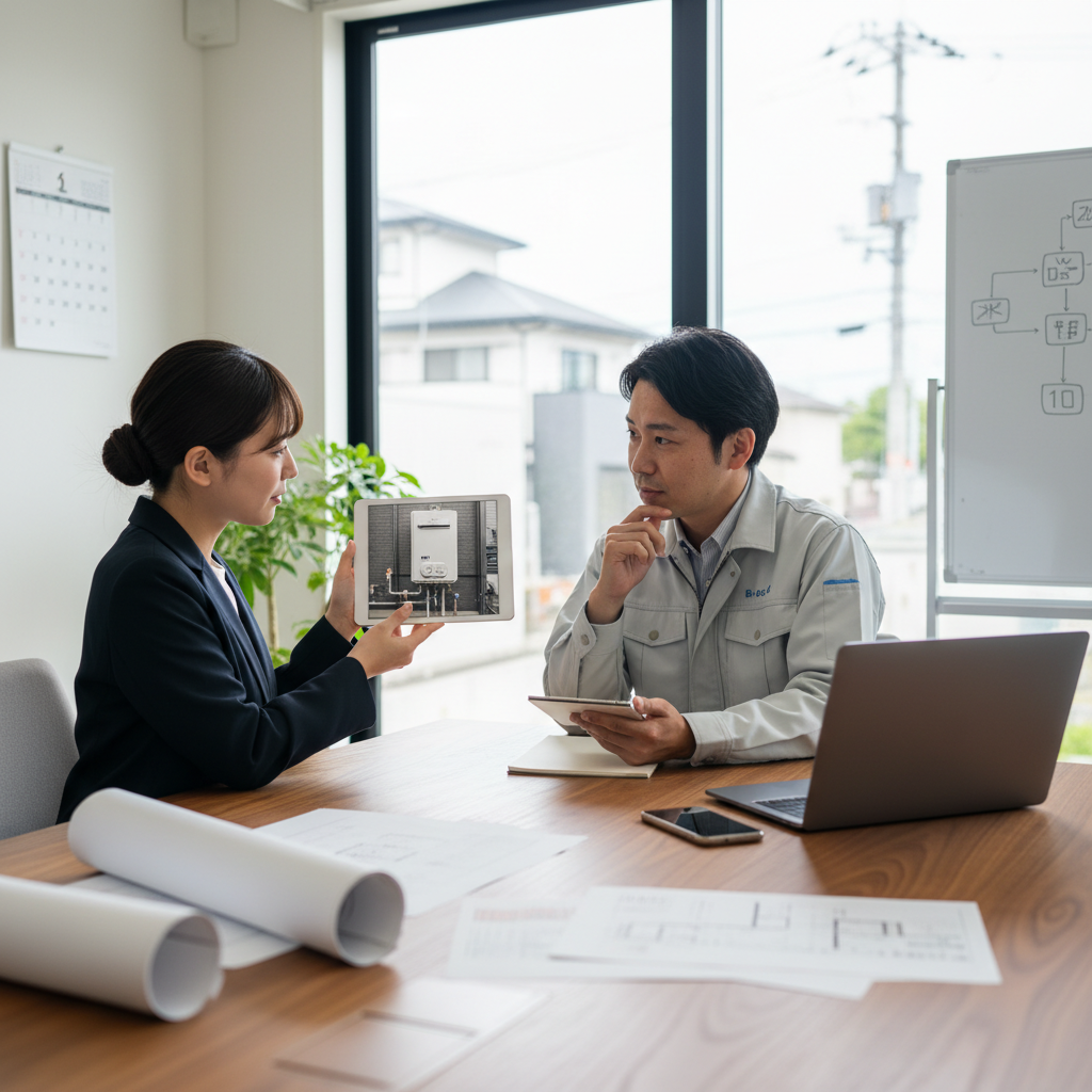 見積もり依頼から工事開始までの日数に関する画像