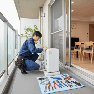 給湯器交換 工事 時間に関する画像