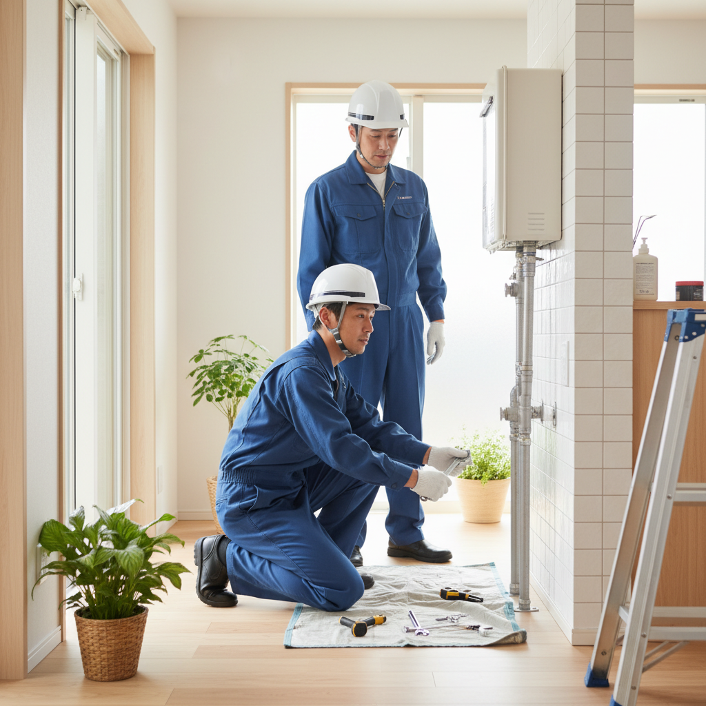 作業員は何人で家の中に入る？に関する画像