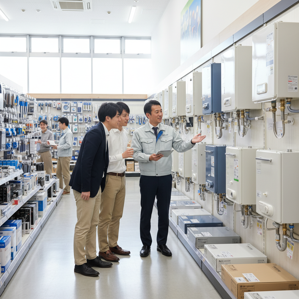 ホームセンターでの給湯器交換のメリット・デメリットに関する画像