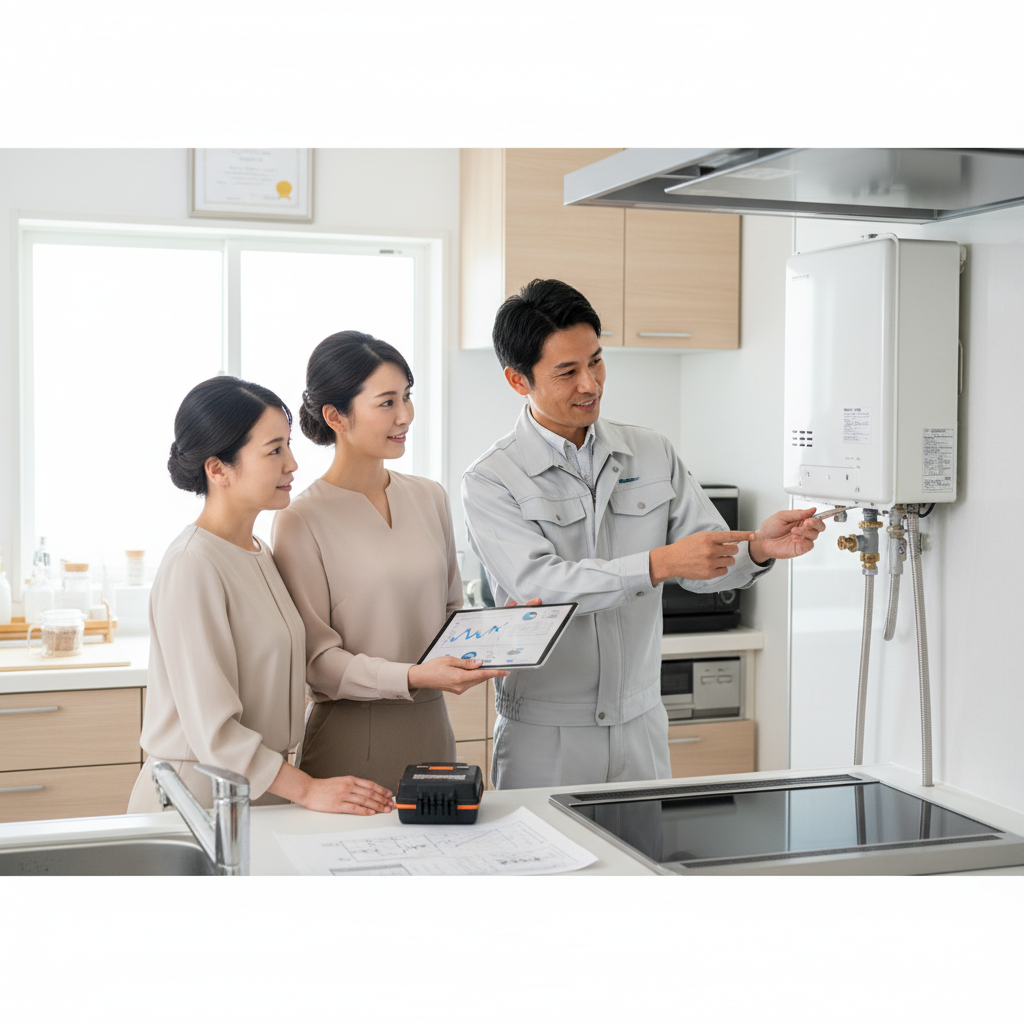 信頼できる給湯器交換業者の選び方に関する画像