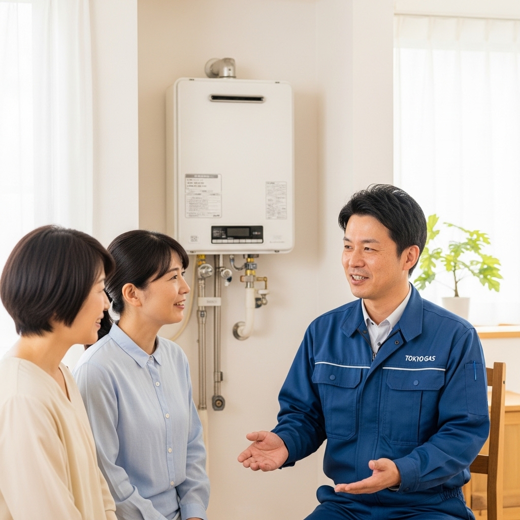 東京ガスライフバルでの給湯器交換のメリット・デメリットに関する画像