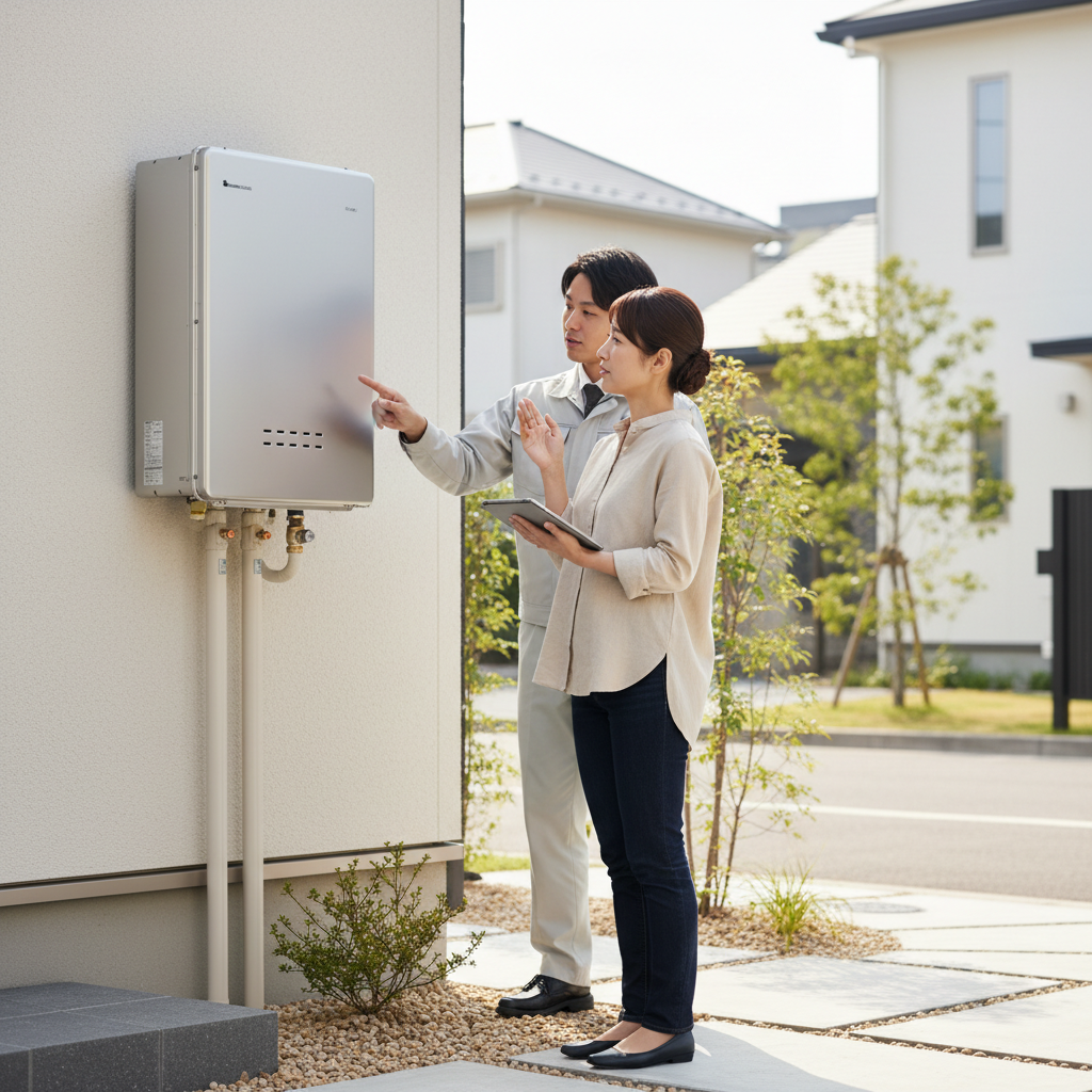 給湯器の一般的な寿命と交換目安に関する画像