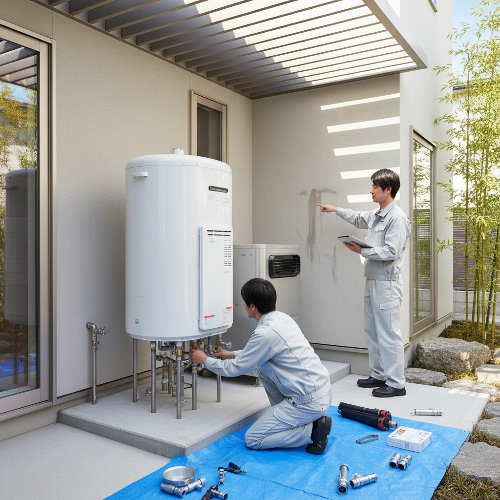 給湯器からエコキュートへの交換費用相場に関する画像