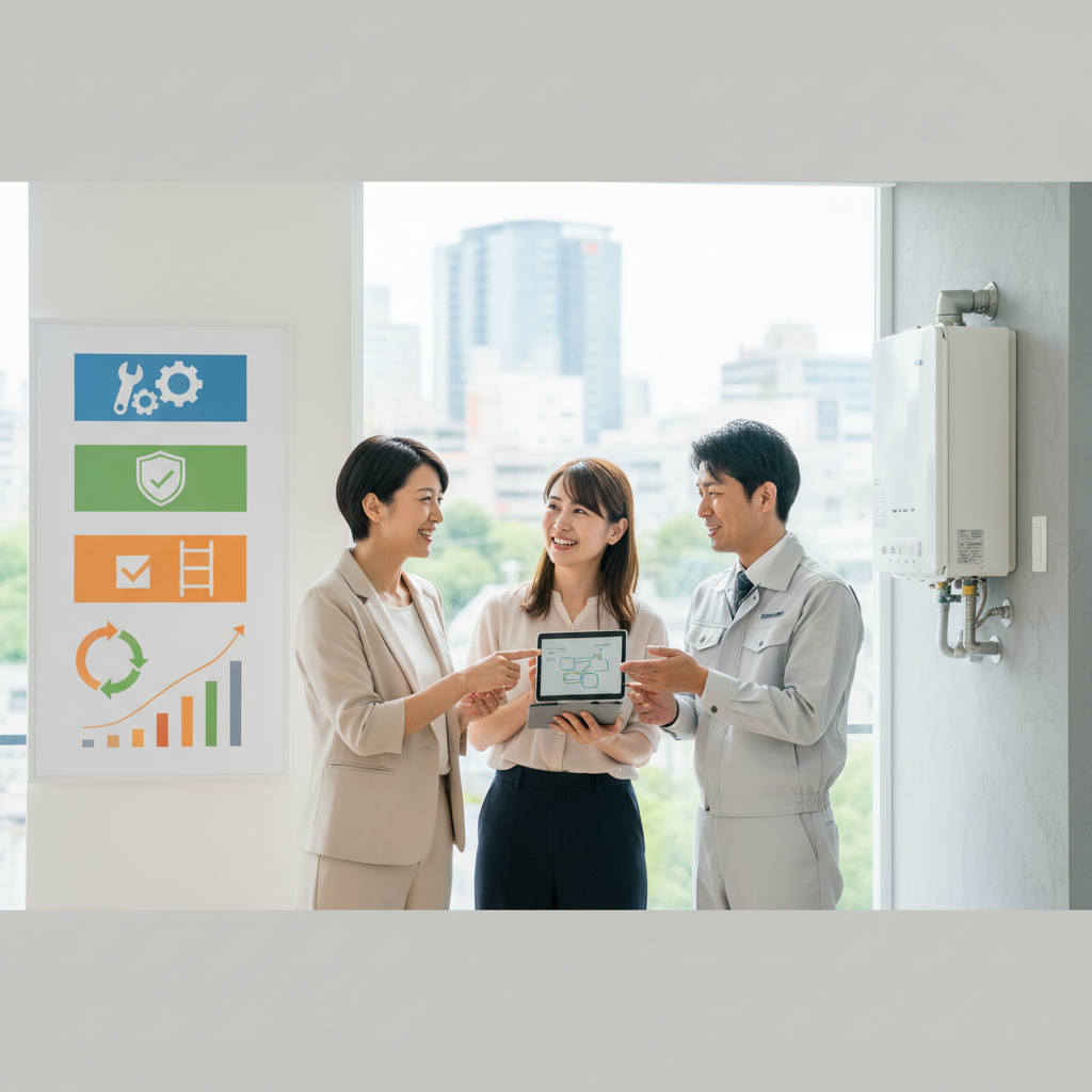 給湯器交換業者の選び方とランキングに関する画像