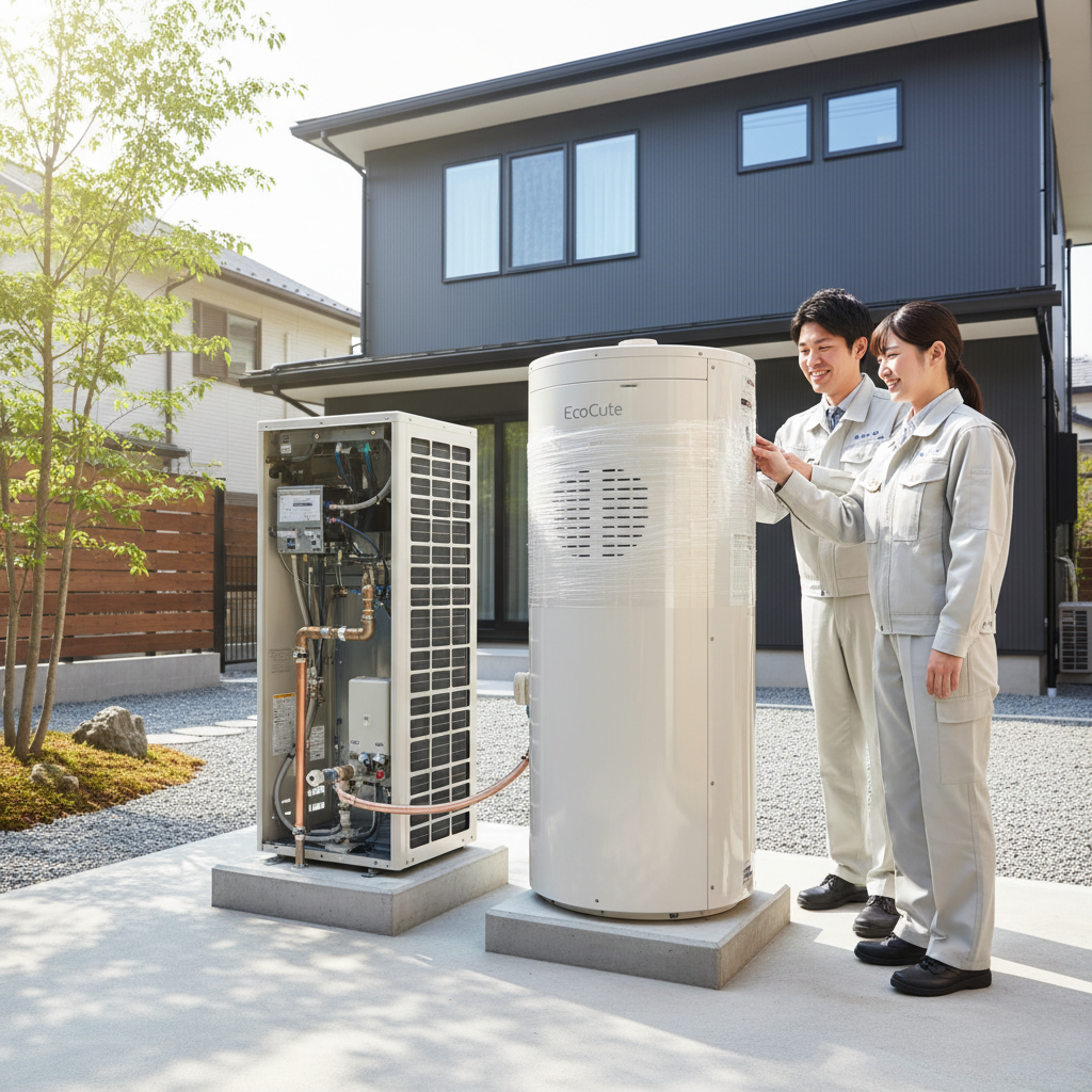 エコキュートからエコキュートへの交換費用相場に関する画像