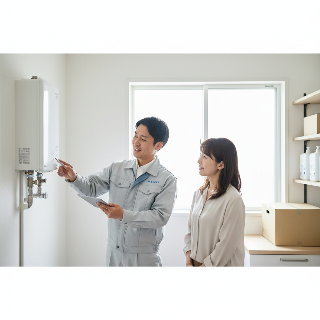 給湯器交換を依頼できる業者の種類と特徴に関する画像