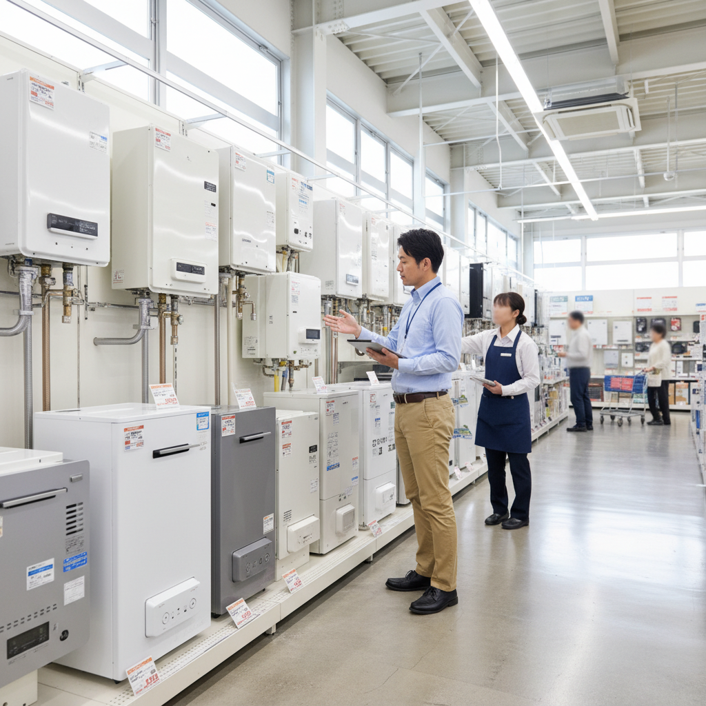 ホームセンターで給湯器を購入するメリット・デメリットに関する画像