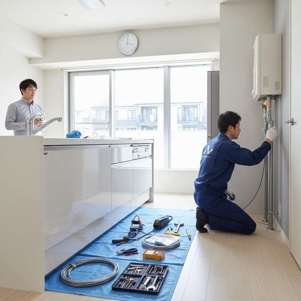 作業時間はどのくらい？アパートの場合に関する画像