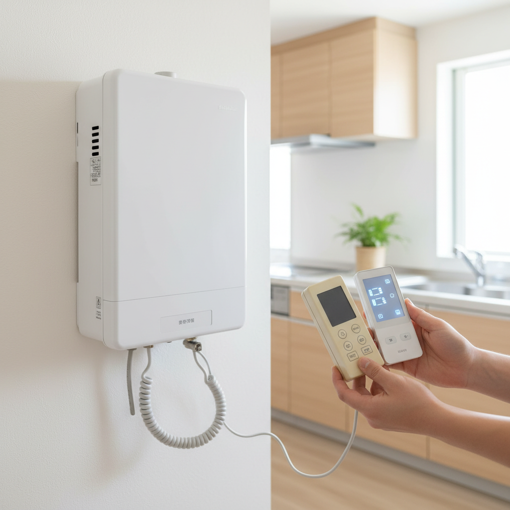 給湯器を変えるとリモコンも変わる？基本はセット交換に関する画像