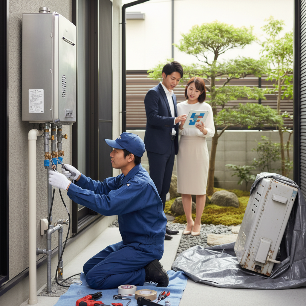 見落としがちな交換工事費の内訳と相場に関する画像