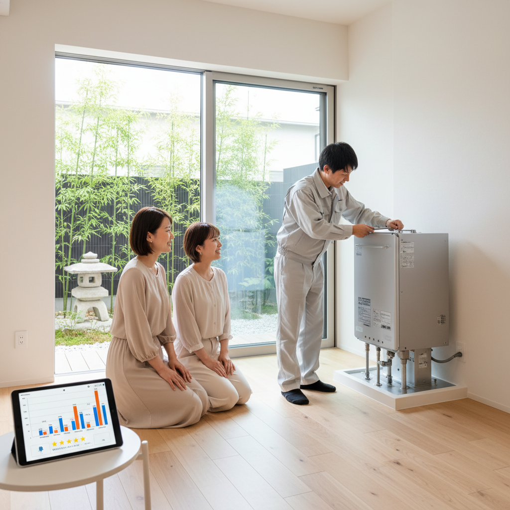 くらしのマーケットとは？給湯器交換・修理サービスの概要に関する画像