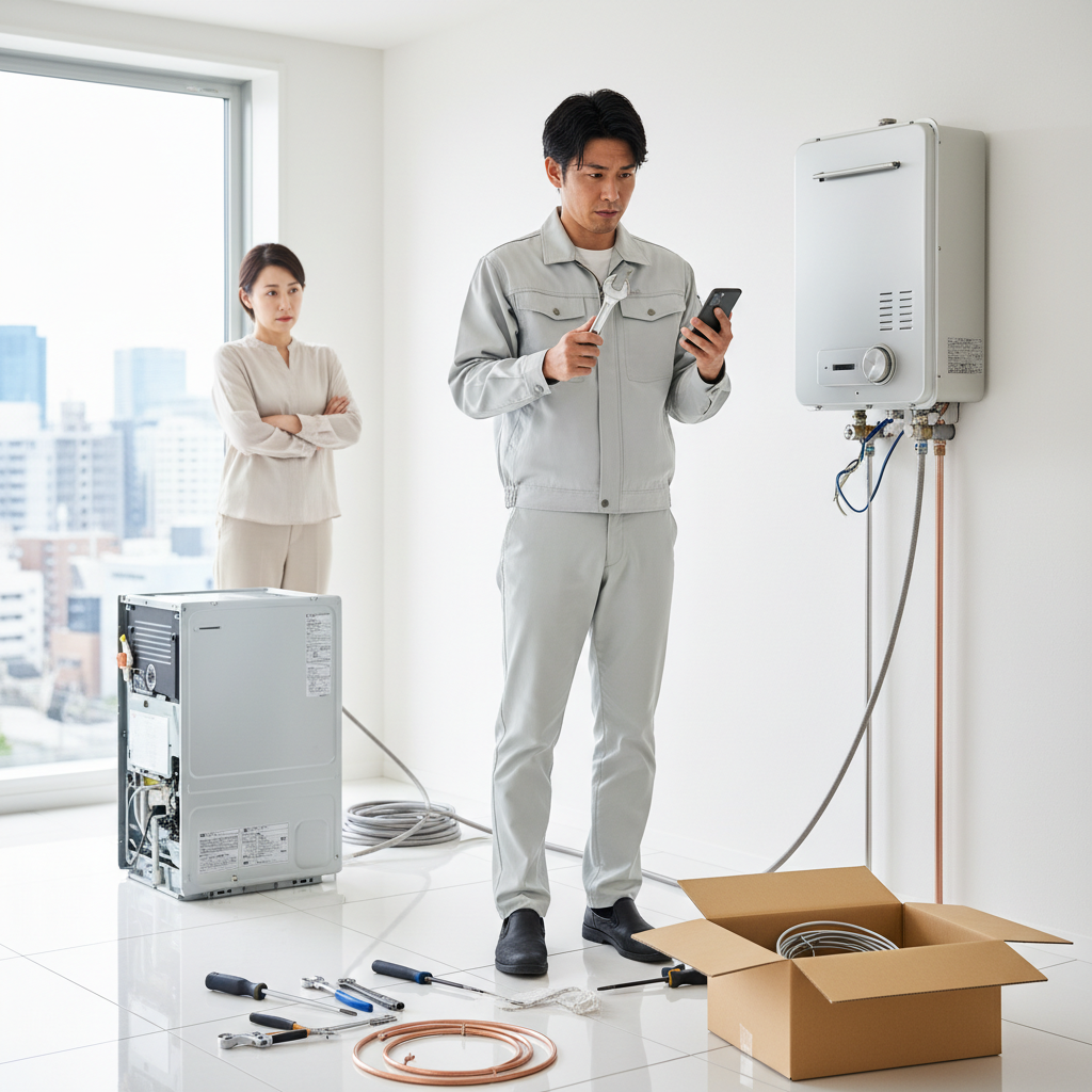 ノーリツ給湯器交換DIYで失敗しないためのポイントに関する画像