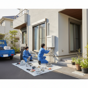 給湯器交換 くらしのマーケットに関する画像