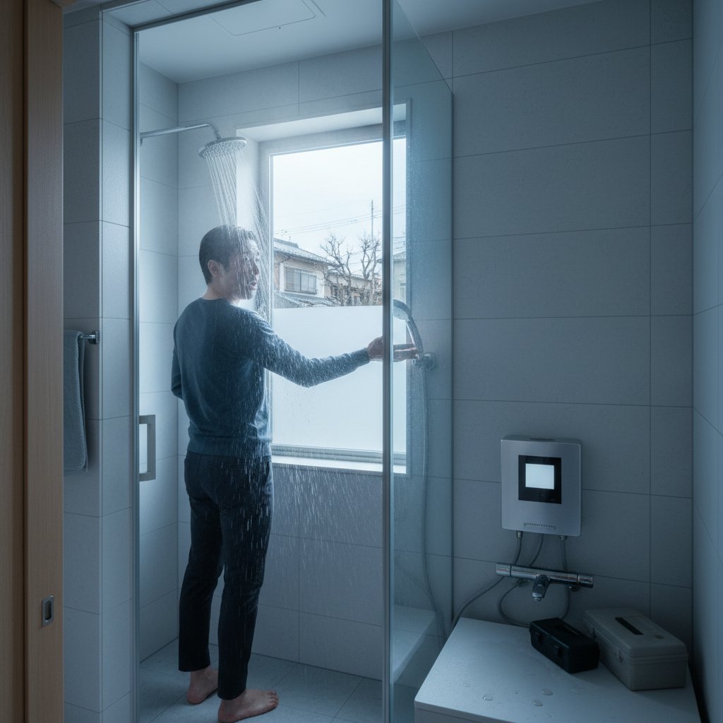 ある日突然お湯が出ない…故障のサインと初期対応に関する画像