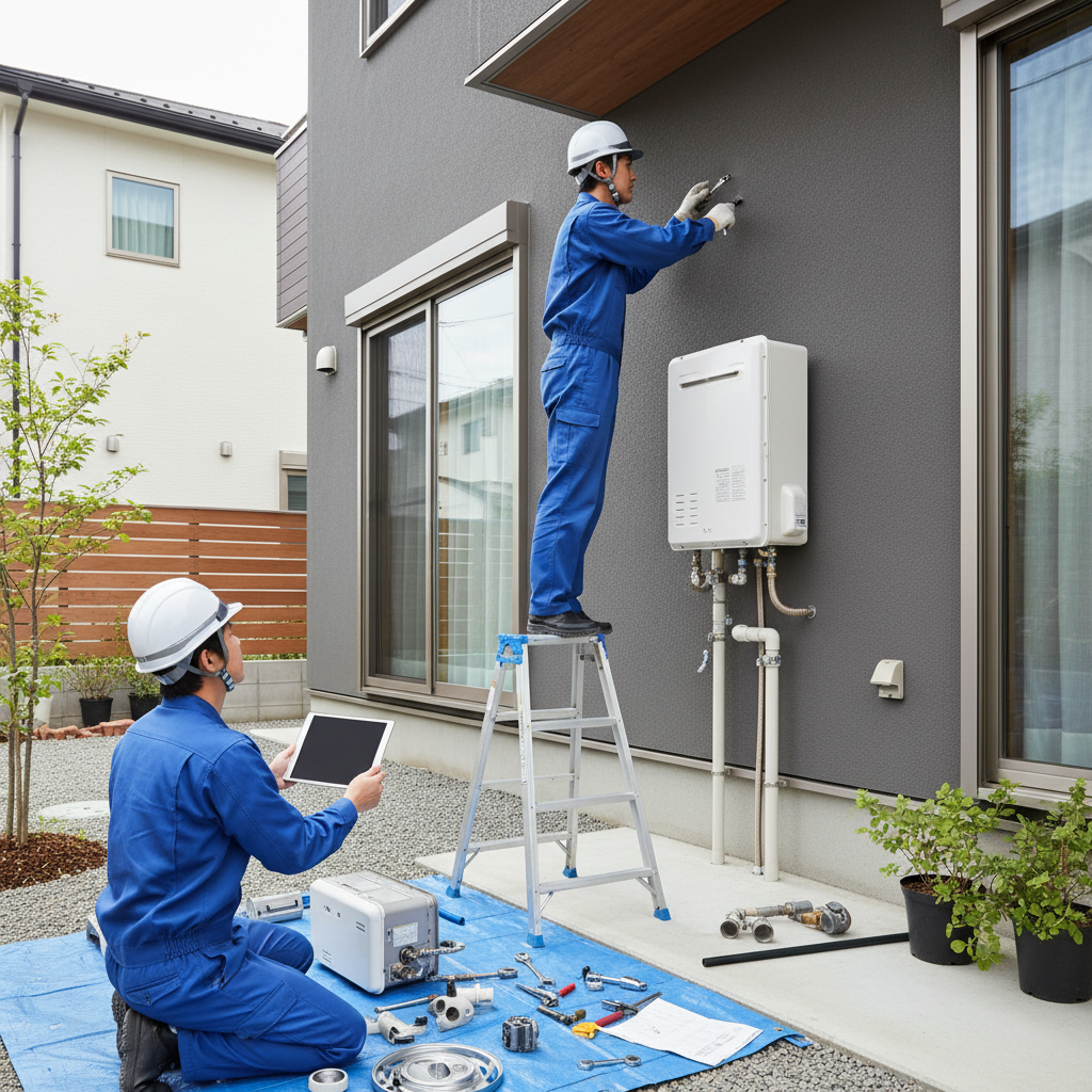一軒家の給湯器を交換する費用はいくらですか？に関する画像