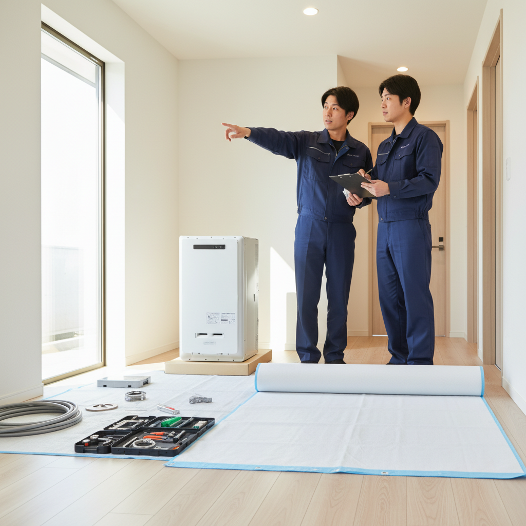 交換作業の具体的なやり方と手順に関する画像