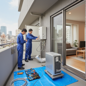 給湯器交換 作業内容に関する画像