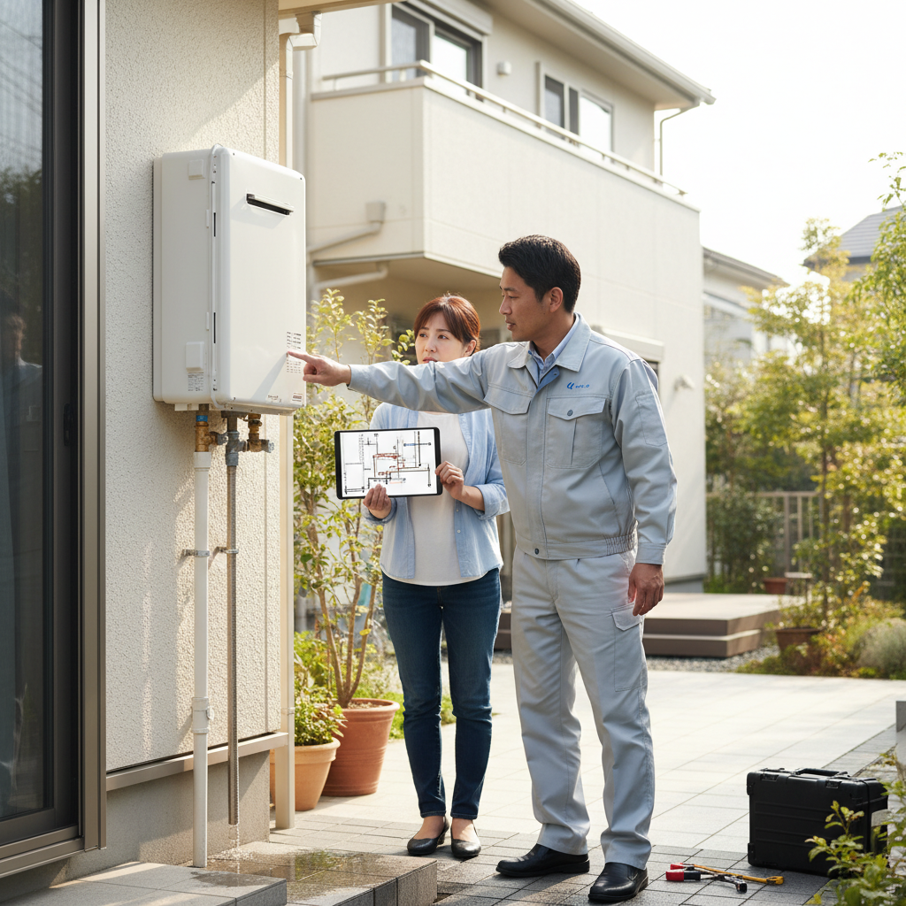 給湯器駆けつけ隊で実際にあったトラブル事例と対処法に関する画像