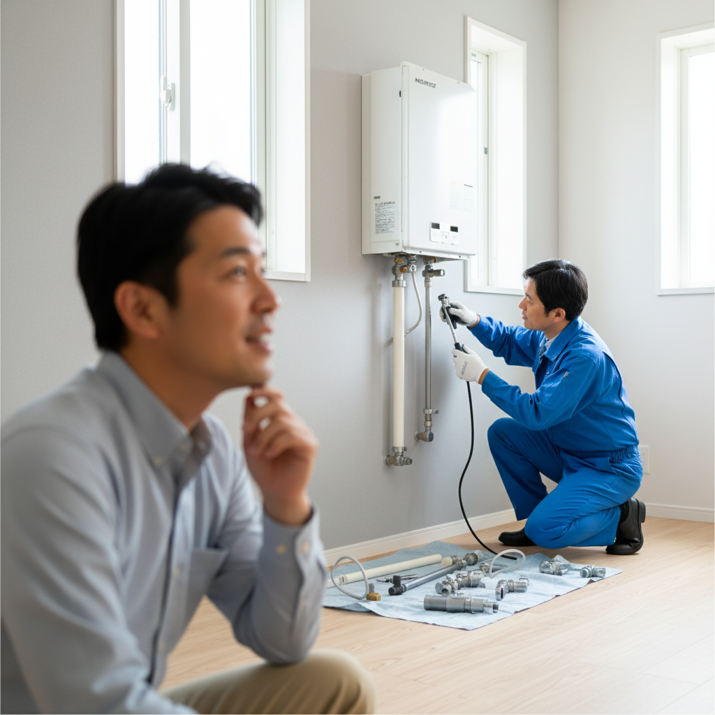 ノーリツのボイラー交換費用はいくらですか？に関する画像