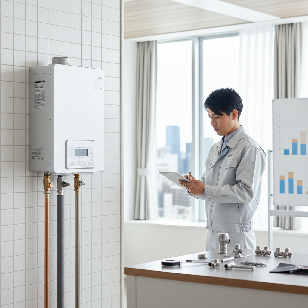 給湯器を取り替える費用の内訳と相場に関する画像