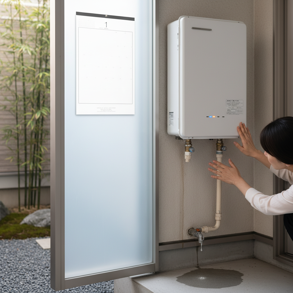 給湯器の寿命は？交換のサインとタイミングに関する画像