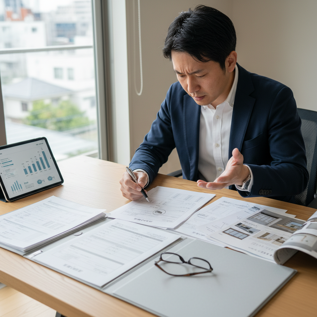 原因4：必要書類の不備や記入ミスに関する画像