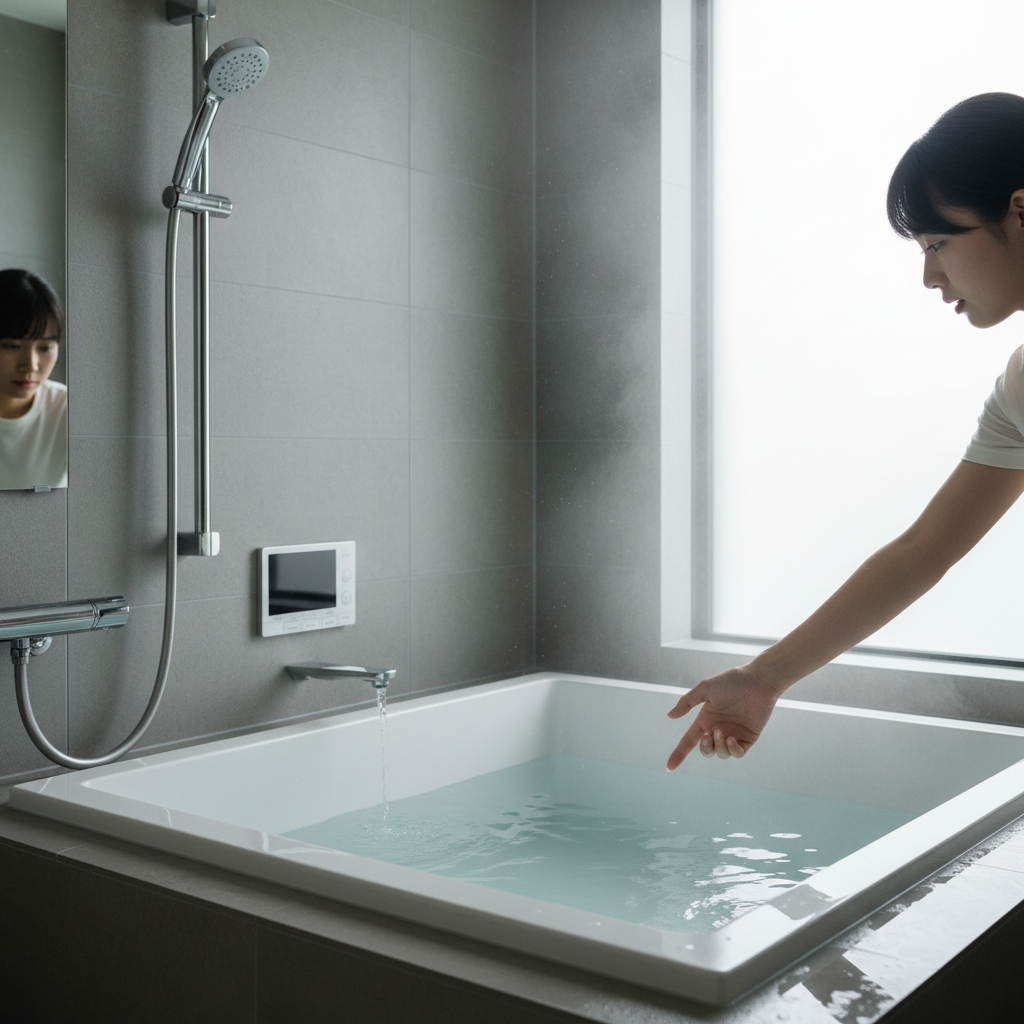 お湯の温度が安定しない・ぬるいに関する画像