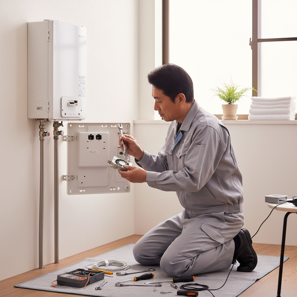 給湯器の部品交換費用はどれくらい？に関する画像