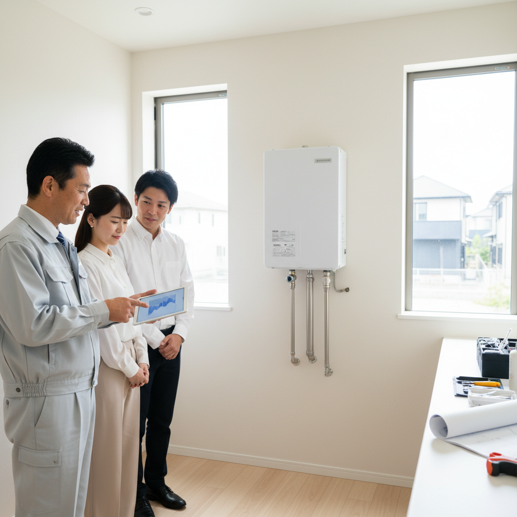 給湯器の買い替え費用の相場は？に関する画像