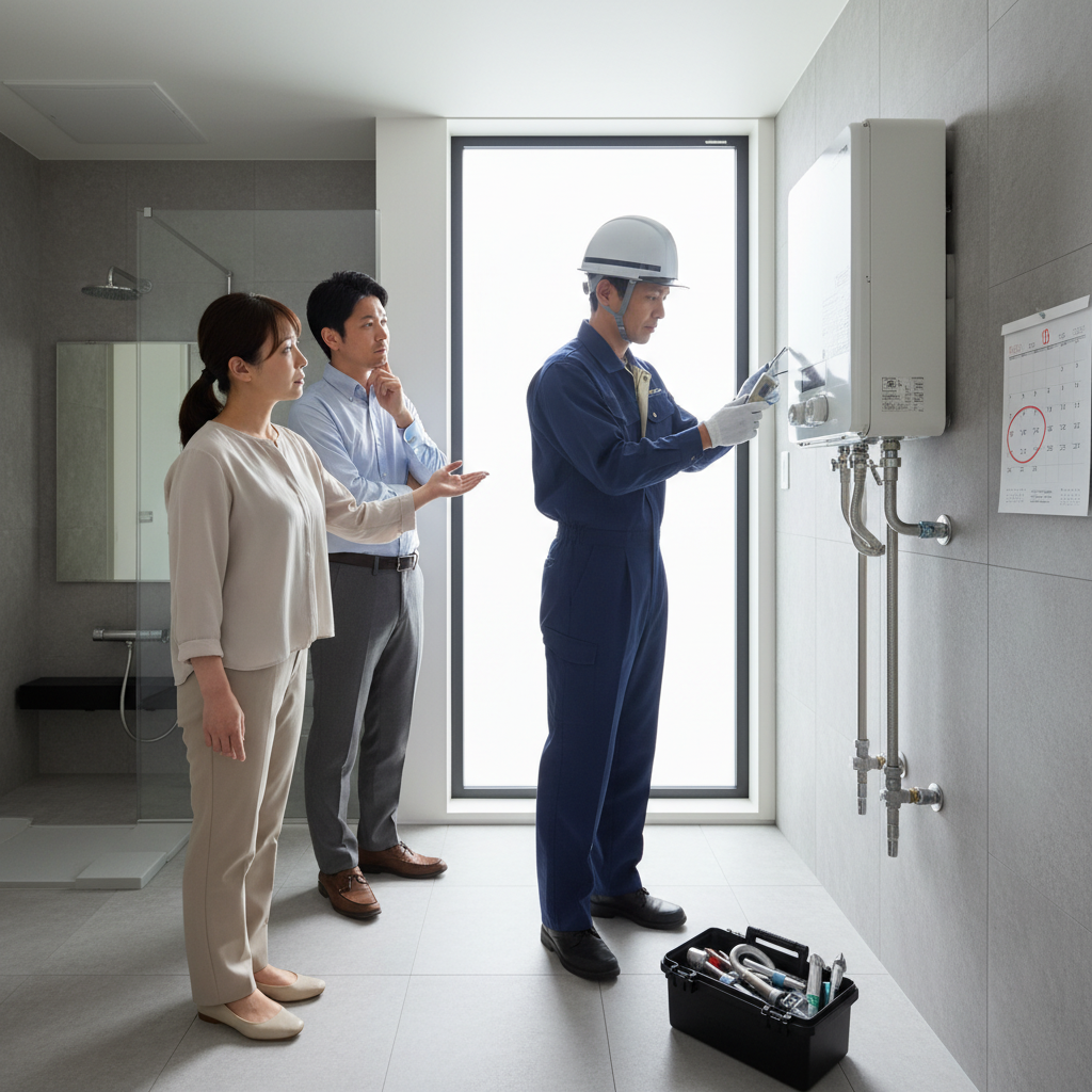 給湯器の交換工事までどれくらい待つべき？に関する画像