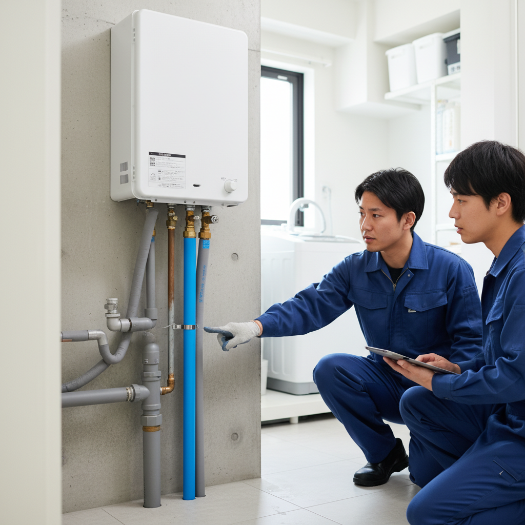 給湯器と合わせて配管交換は必要?判断基準を解説に関する画像