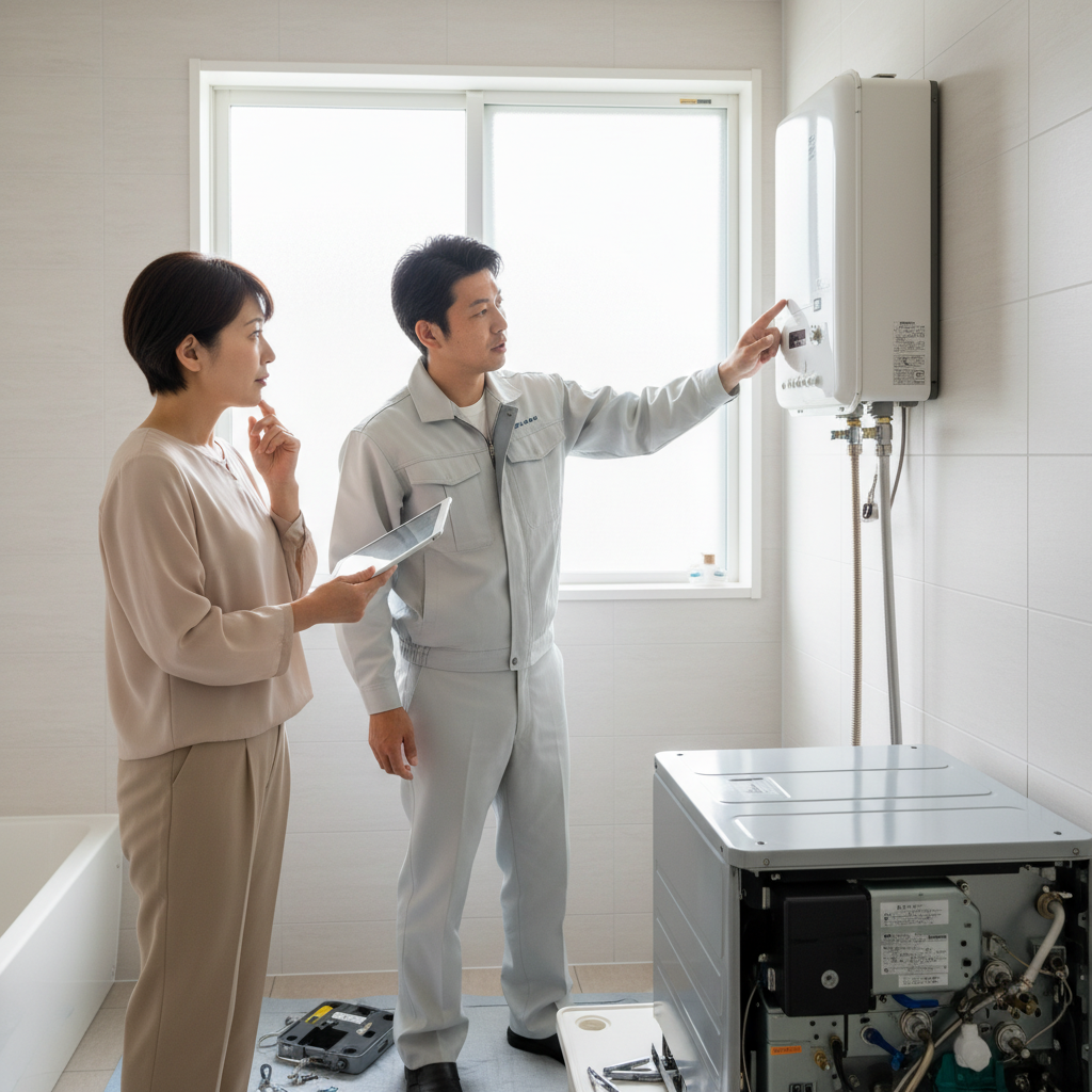 給湯器の交換費用はいくらくらいが相場ですか？（全体像）に関する画像