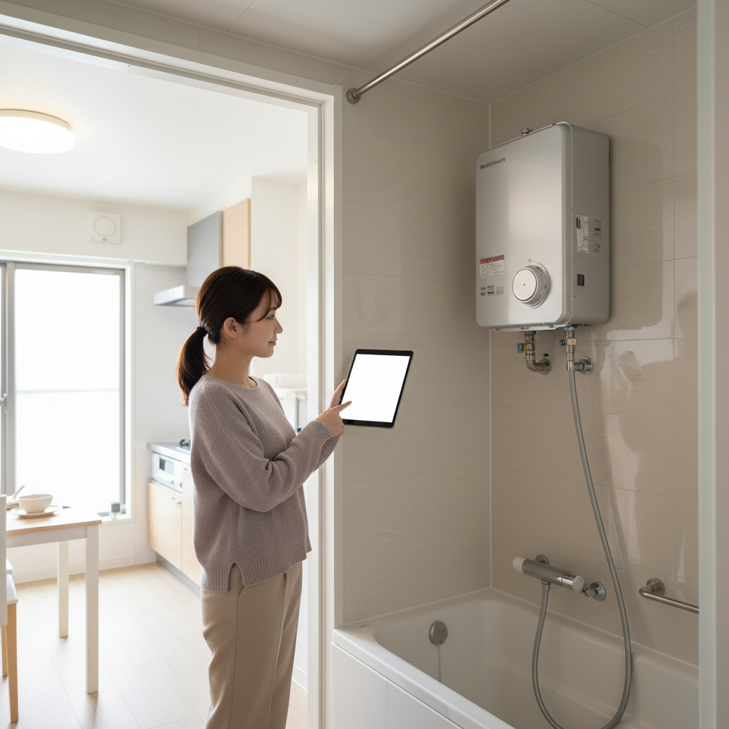 ワンルームマンションの給湯器交換費用は?に関する画像