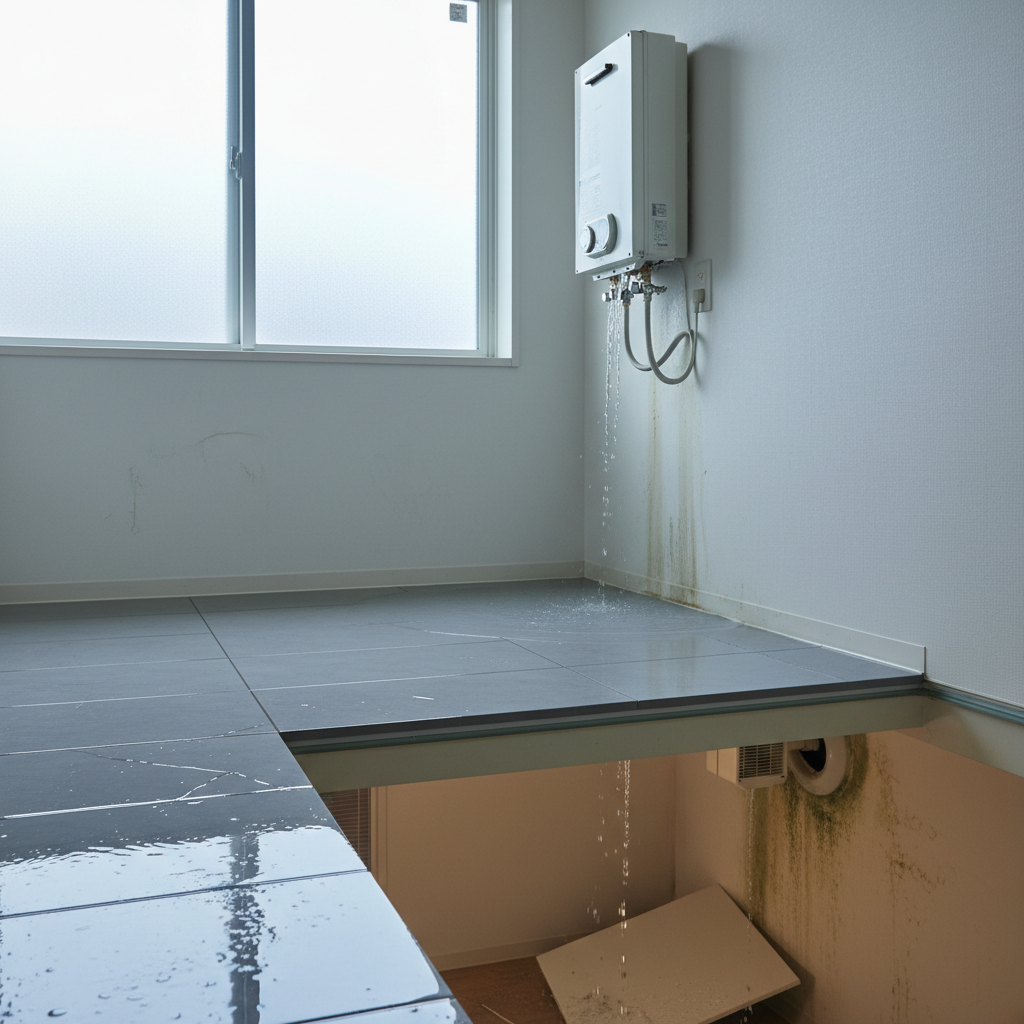 水漏れによる損害とその補償範囲に関する画像