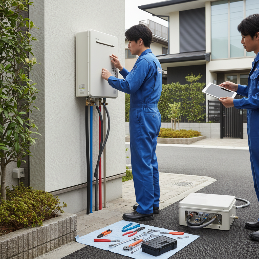 給湯器交換工事費の相場と内訳に関する画像