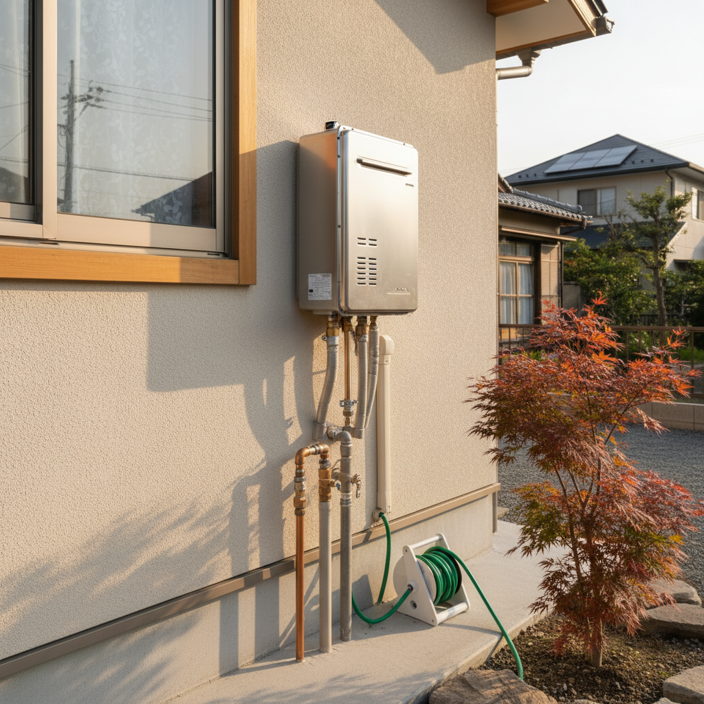 戸建ての給湯器交換費用に関する画像