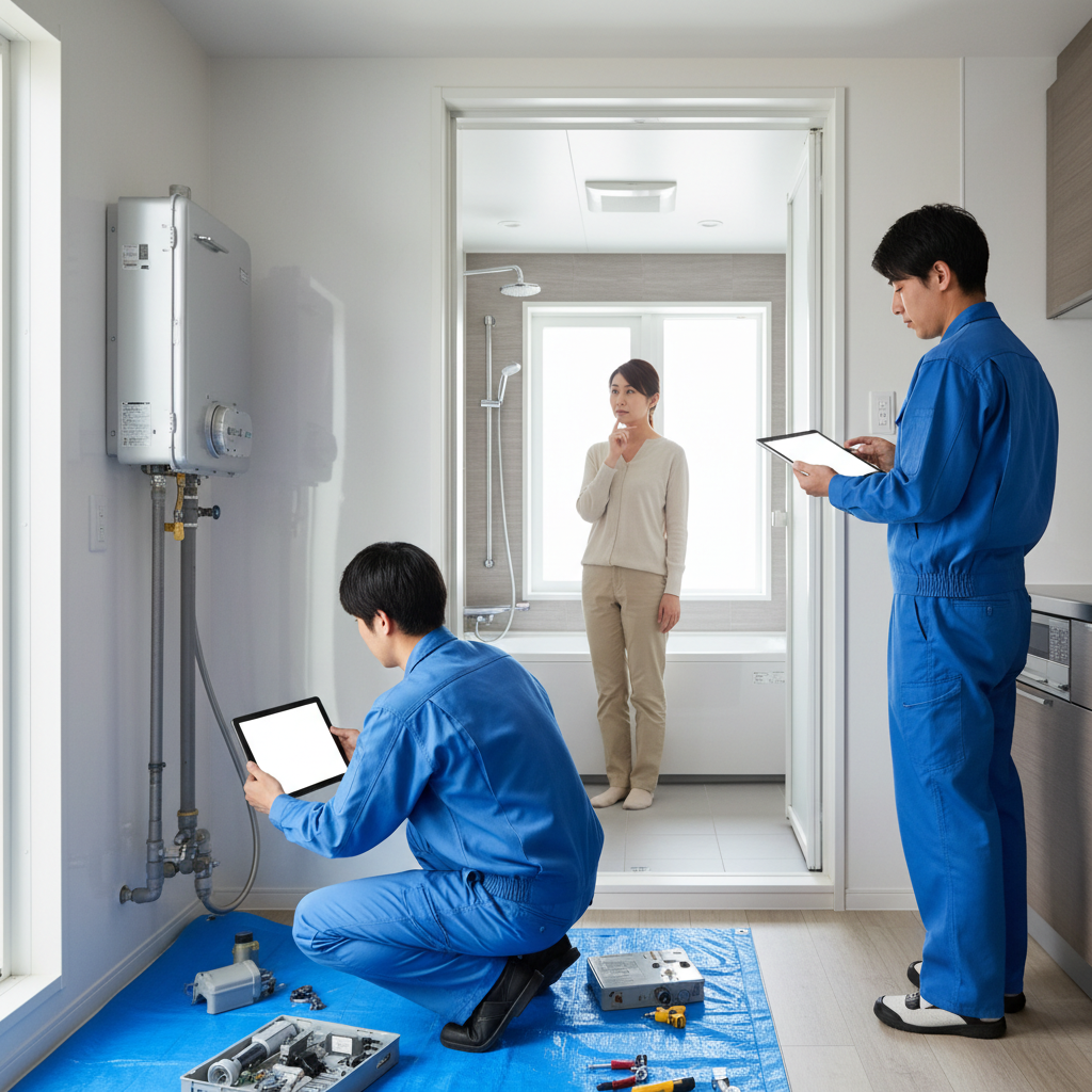 給湯器の交換費用は平均していくらですか？【全体相場】に関する画像