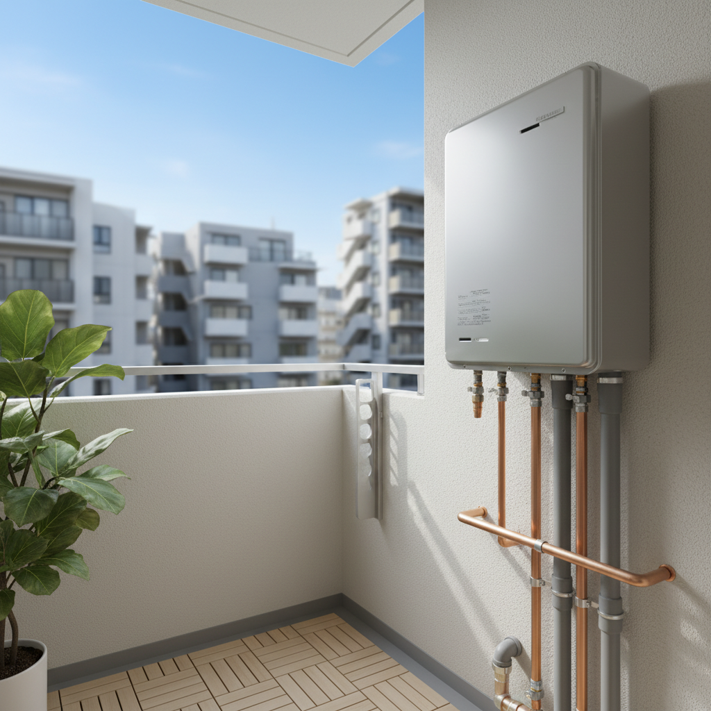 マンション給湯器で注意すべき種類と選び方のポイントに関する画像