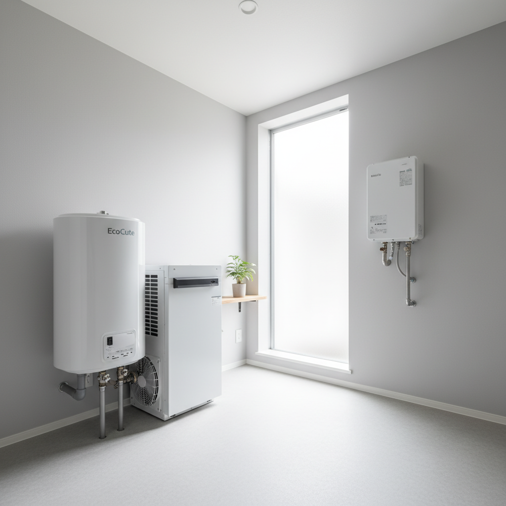 TEPCOで交換できる給湯器の種類（エコキュート・電気温水器）に関する画像