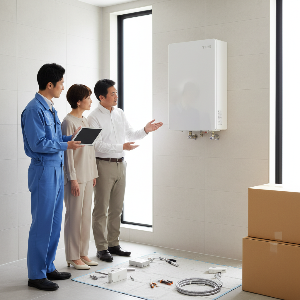 TES給湯器の交換料金はいくらくらいが相場ですか？に関する画像