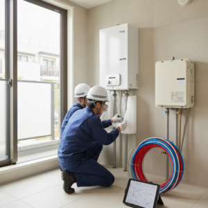 tes 給湯器交換に関する画像