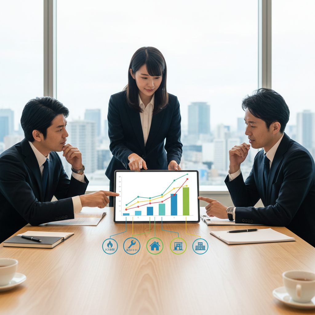 依頼先を選ぶ際の比較ポイントに関する画像