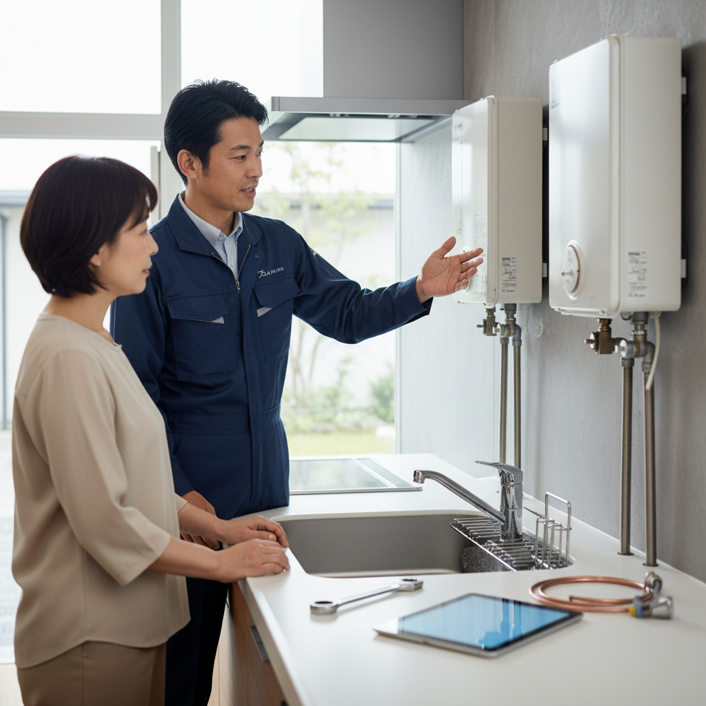 給湯器の交換料金はいくらくらいが相場ですか？（費用内訳）に関する画像