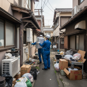 ゴミ屋敷 給湯器交換に関する画像