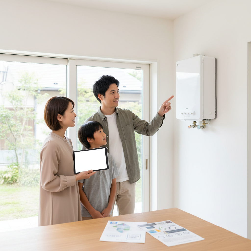 家庭用給湯器の補助金はいくらですか？に関する画像