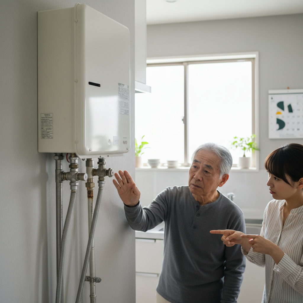 ガス給湯器は20年も使えますか？に関する画像