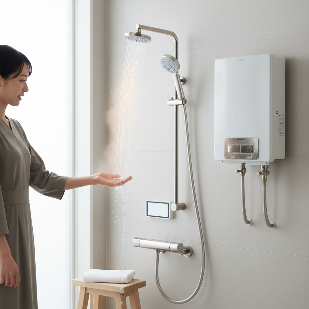 お湯の温度が安定しない・ぬるいに関する画像